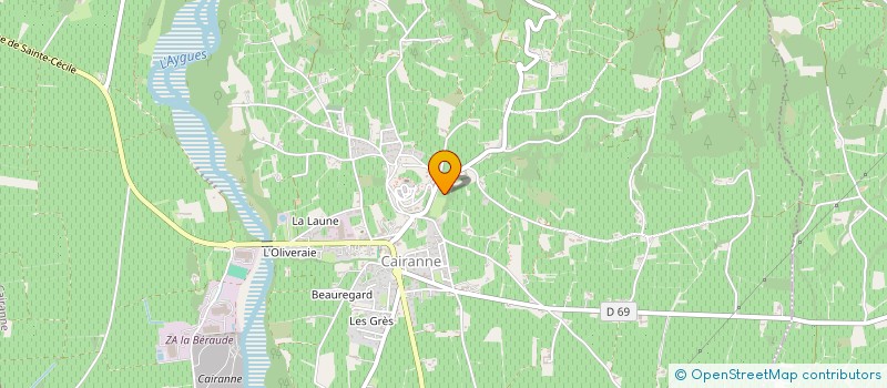 localisation de l'entreprise SERRE-BLANC  CAIRANNE