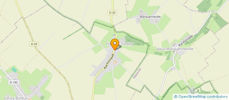 localisation de l'entreprise SERRE DE VILLERS- CAMPSART  VILLERS-CAMPSART