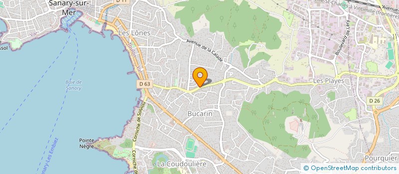 localisation de l'entreprise SERRE FINKLER  SIX-FOURS-LES-PLAGES