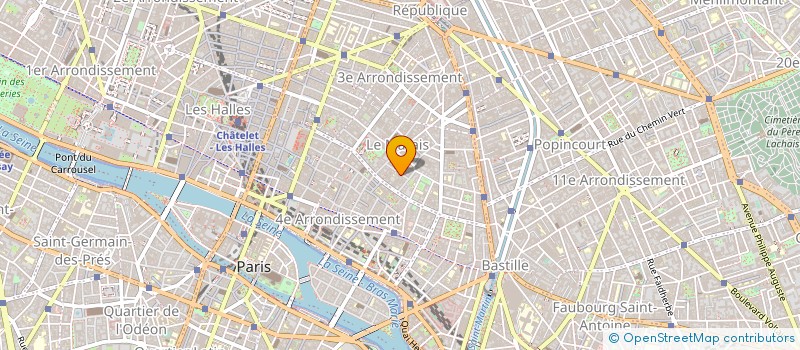 localisation de l'entreprise SERRE HALDI FOTTI  PARIS