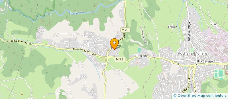 localisation de l'entreprise SERRE IMMOBILIER  SAINT-ETIENNE