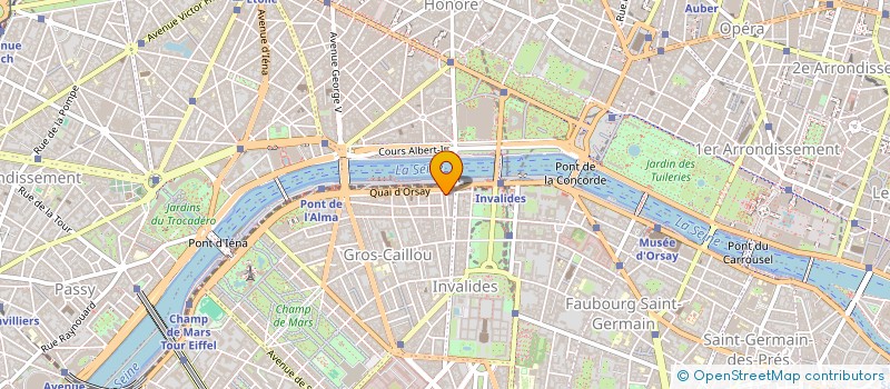 localisation de l'entreprise SERRE                         LUCIE  PARIS