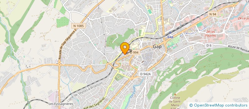 localisation de l'entreprise SERRE PONCON RALLYE TEAM à GAP