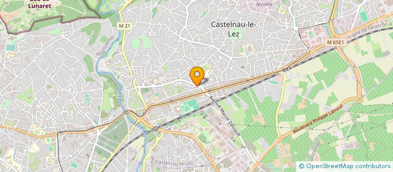 localisation de l'entreprise SERRECHAMP  CASTELNAU-LE-LEZ