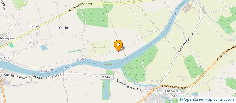 localisation de l'entreprise SERRES CAUSERO SARL à CLAIRAC
