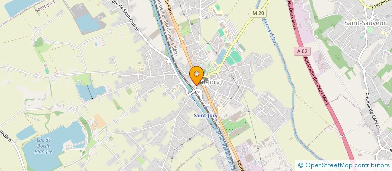 localisation de l'entreprise SERRES & CO  SAINT-JORY