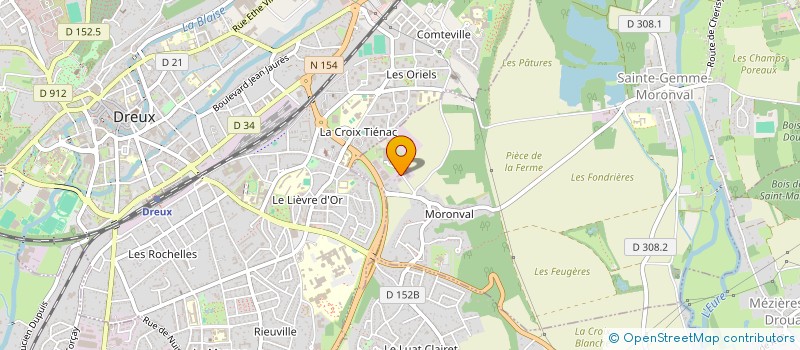 localisation de l'entreprise SERRES NOEL MORONVAL à SAINTE-GEMME-MORONVAL