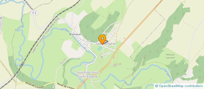 localisation de l'entreprise SERRES VOSGES à SOULOSSE-SOUS-SAINT-ELOPHE