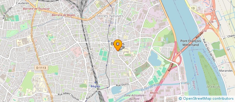 localisation de l'entreprise SERRES-ZARAGOZA à BEGLES