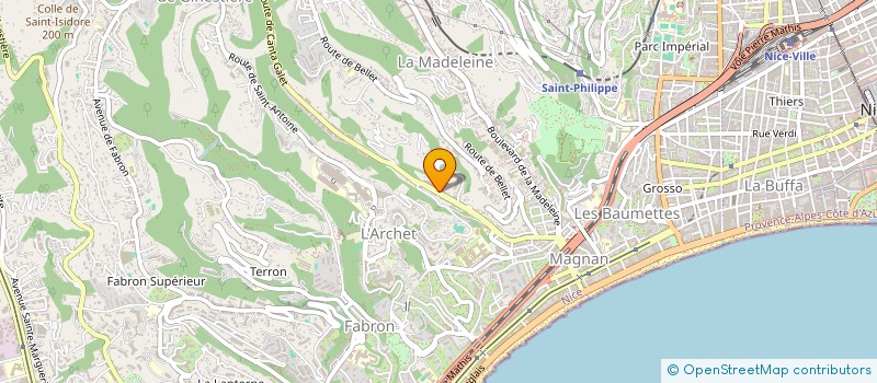 localisation de l'entreprise SERRI ET FILS 1936 à NICE