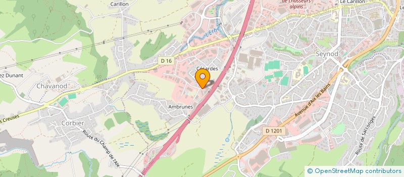 localisation de l'entreprise SERRIALU à ANNECY