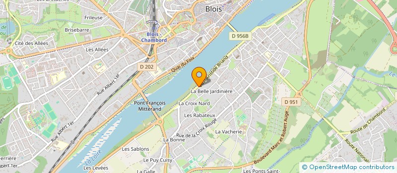 localisation de l'entreprise SERRIC ETUDE RECHERCHE REALIS à BLOIS
