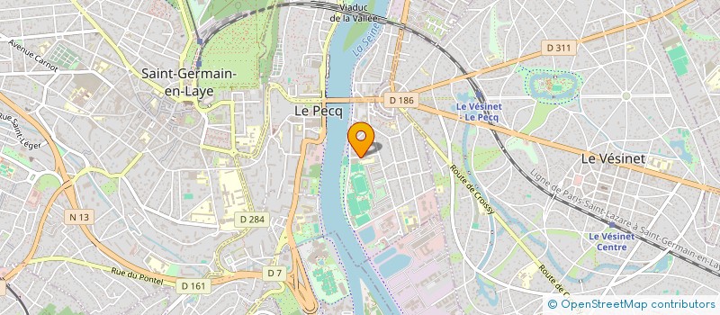 localisation de l'entreprise SERRIERE  LE PECQ