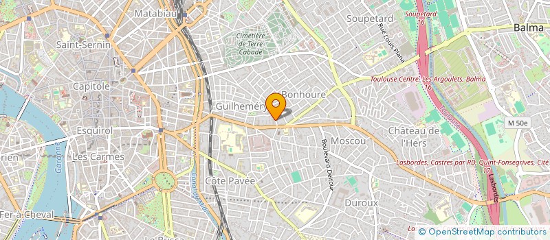 localisation de l'entreprise SERROR à TOULOUSE