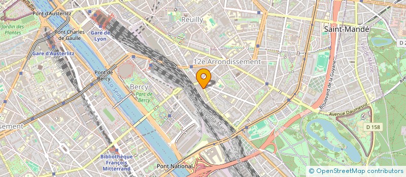 localisation de l'entreprise SERRU OUTILLAGE à PARIS