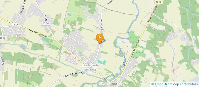 localisation de l'entreprise SERRUPRO  SAINT-PAUL-SUR-SAVE