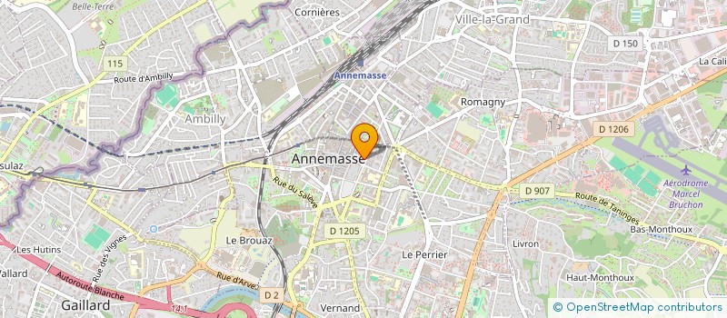 localisation de l'entreprise SERRUPRO  ANNEMASSE