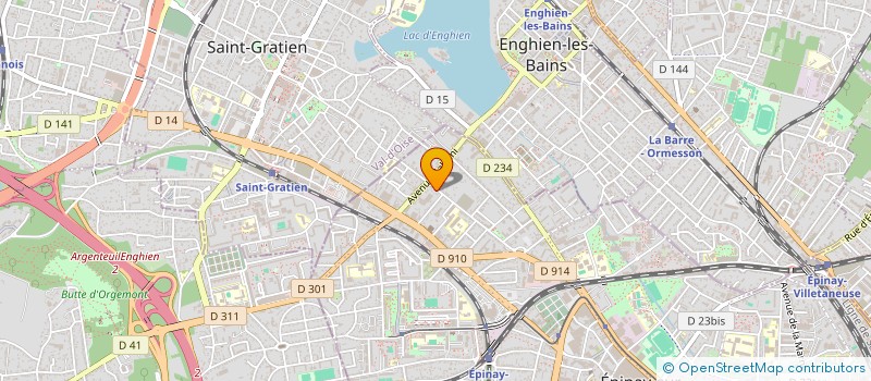 localisation de l'entreprise SERRURE EXPRESS à EPINAY-SUR-SEINE