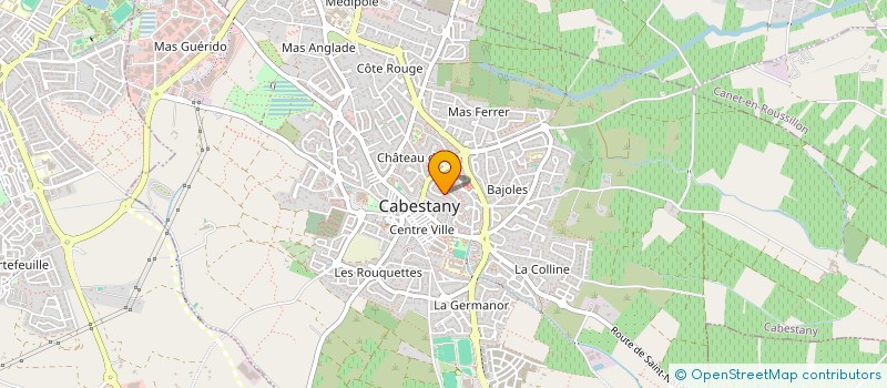 localisation de l'entreprise SERRURE OUVERTURE SOLUTIONS à CABESTANY