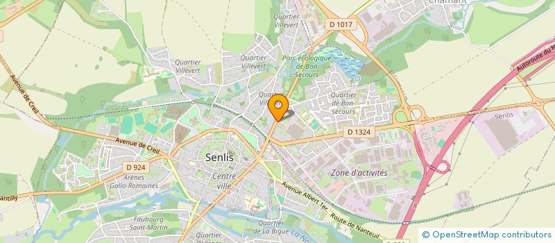 localisation de l'entreprise SERRURE SECURE  SENLIS