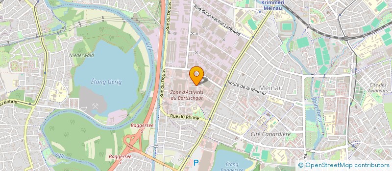 localisation de l'entreprise SERRUREAL SARL à STRASBOURG
