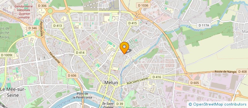 localisation de l'entreprise SERRURERIE ACCES PRO à MELUN