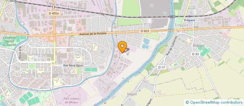 localisation de l'entreprise SERRURERIE ACHAT VENTE FERMETURE à MEAUX