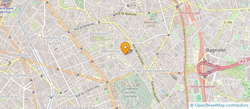 localisation de l'entreprise SERRURERIE-ALARME-SECURITE à PARIS