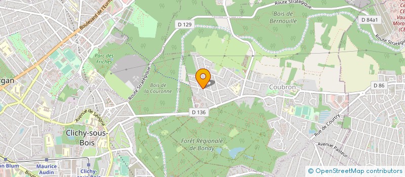 localisation de l'entreprise SERRURERIE ARTISANALE METHODE ET TECHNOLOGIE  COUBRON