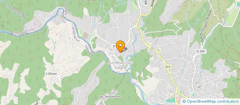 localisation de l'entreprise SERRURERIE AURIBELLOISE à AURIBEAU-SUR-SIAGNE