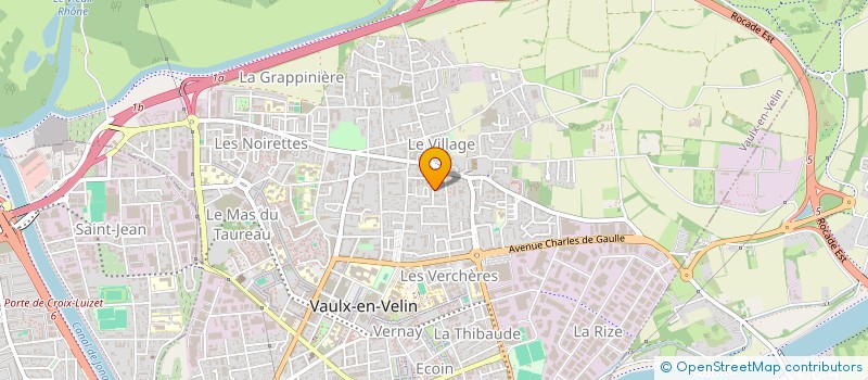 localisation de l'entreprise SERRURERIE BARUL  VAULX-EN-VELIN