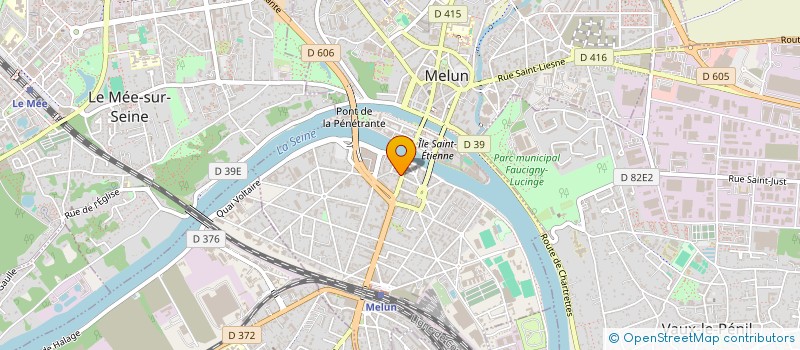 localisation de l'entreprise SERRURERIE BOUDINEAU à MELUN