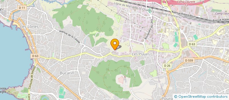 localisation de l'entreprise SERRURERIE BOYER SARL à SIX-FOURS-LES-PLAGES