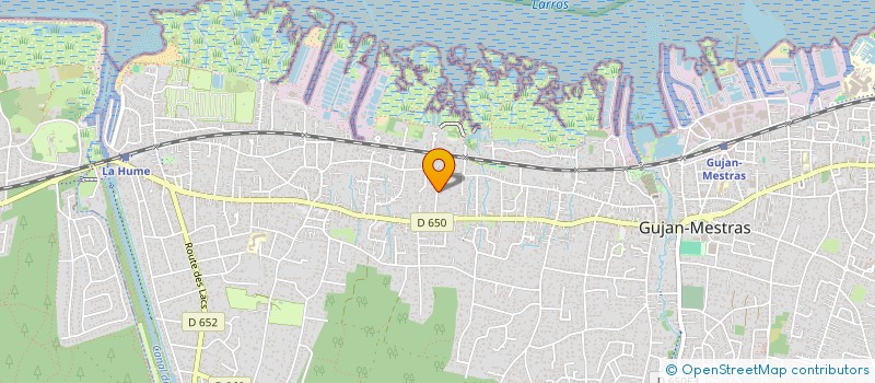 localisation de l'entreprise SERRURERIE CHAUDRONNERIE ACCASTILLAGE  GUJAN-MESTRAS