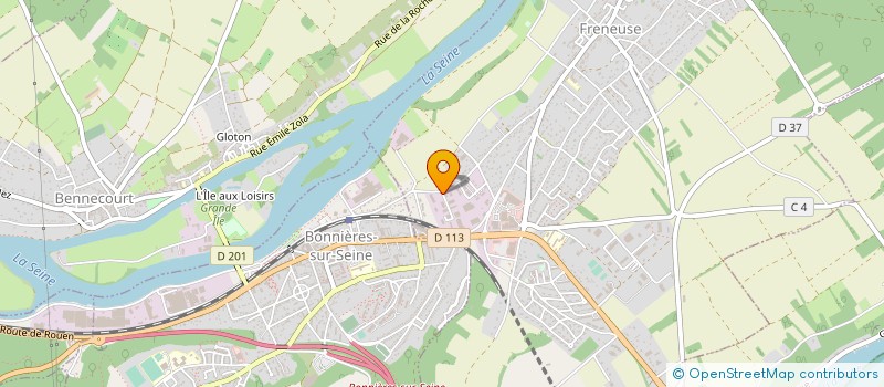 localisation de l'entreprise SERRURERIE CHAUDRONNERIE BOUFFIER-HEURTAUT à FRENEUSE