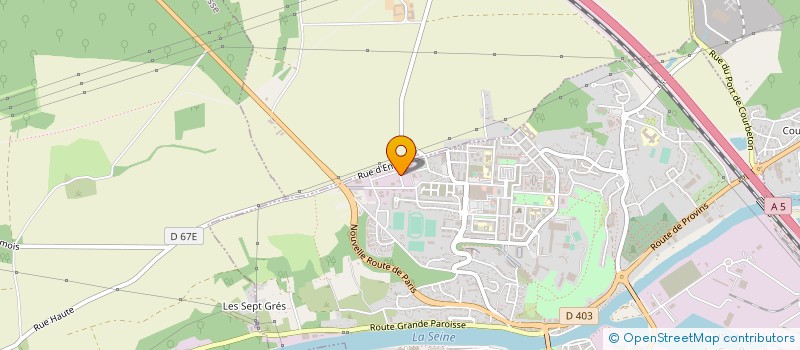 localisation de l'entreprise SERRURERIE CHAUDRONNERIE MAINTENANCE à MONTEREAU-FAULT-YONNE