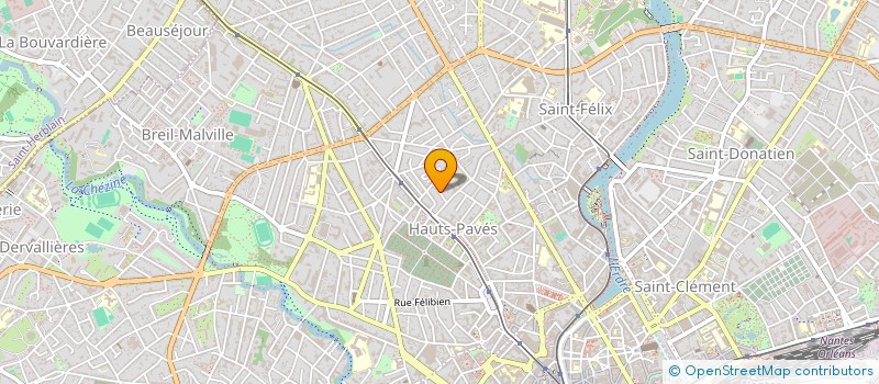 localisation de l'entreprise SERRURERIE CLE DE FA  NANTES