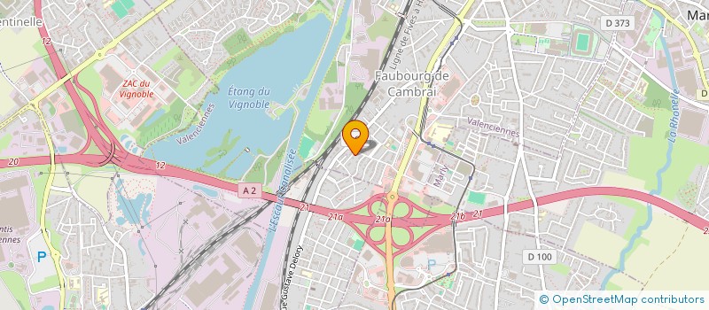 localisation de l'entreprise SERRURERIE CONCEPT  VALENCIENNES