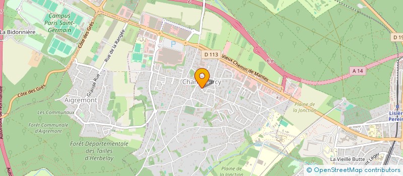 localisation de l'entreprise SERRURERIE DE CHAMBOURCY  CHAMBOURCY