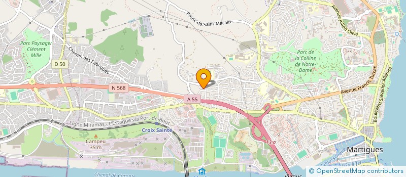 localisation de l'entreprise SERRURERIE DE L ETANG à MARTIGUES