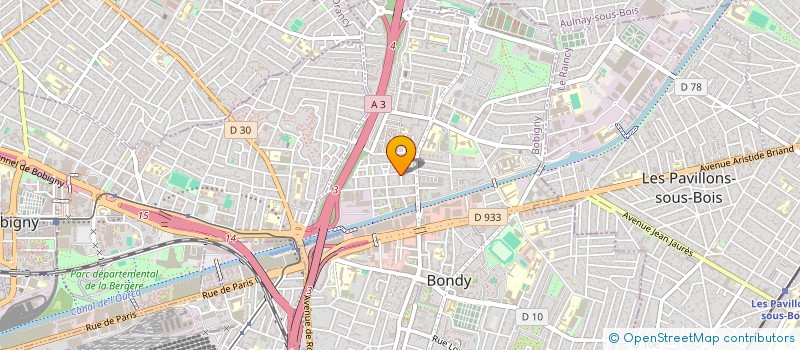 localisation de l'entreprise SERRURERIE DEPANNAGE SIADAM à BONDY
