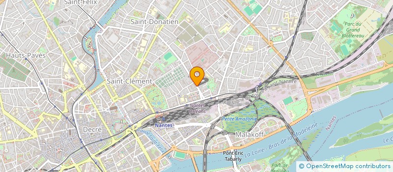 localisation de l'entreprise SERRURERIE DEPANNAGE URGENTS A DOMICILE - ADS - à NANTES