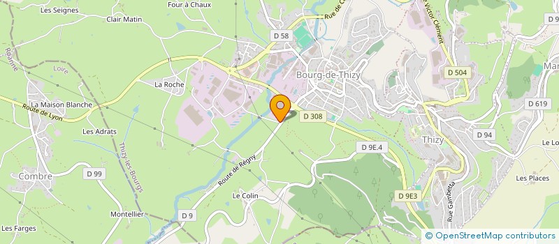 localisation de l'entreprise SERRURERIE DESMARCHELIER POTHIER à COURS