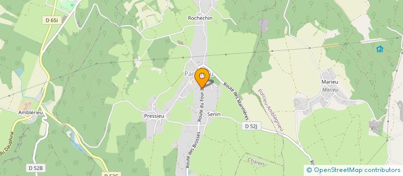 localisation de l'entreprise SERRURERIE DOMINO  PARMILIEU