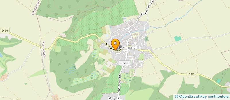 localisation de l'entreprise SERRURERIE DU MASSIF  HERMONVILLE