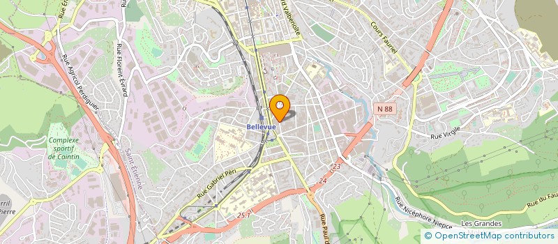 localisation de l'entreprise SERRURERIE DU MONT  SAINT-ETIENNE