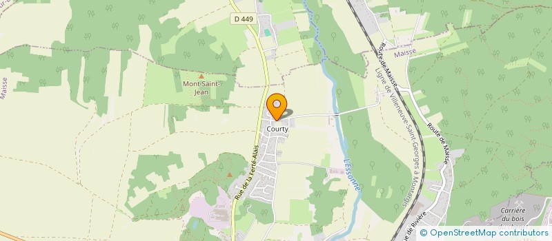 localisation de l'entreprise SERRURERIE DU MOULIN NEUF  MAISSE