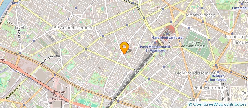 localisation de l'entreprise SERRURERIE DU SUD  PARIS