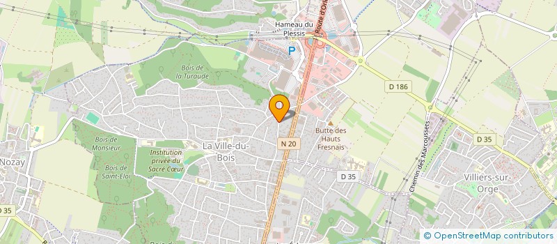 localisation de l'entreprise SERRURERIE ET METALLERIE DE FRANCE à VILLE-DU-BOIS (LA)