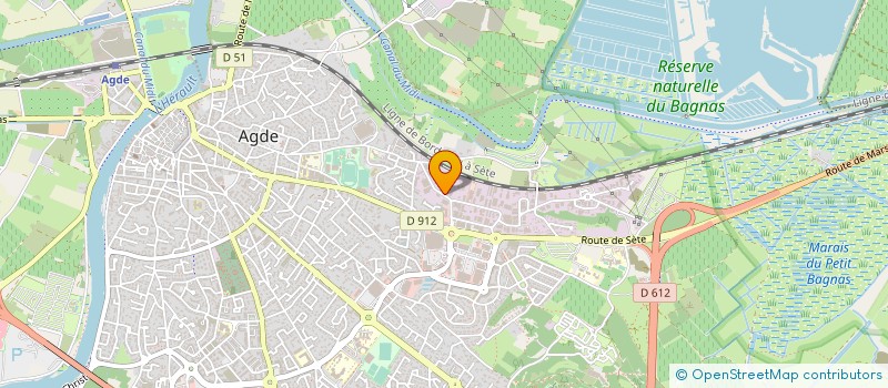 localisation de l'entreprise SERRURERIE ET PORTAILS D'OCCITANIE  AGDE